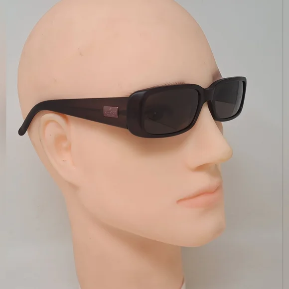NEW Gucci Sunglasses Rectangle Translucent Vintage 90s GG 2450/S 52-17-140 - Picture 13 of 16